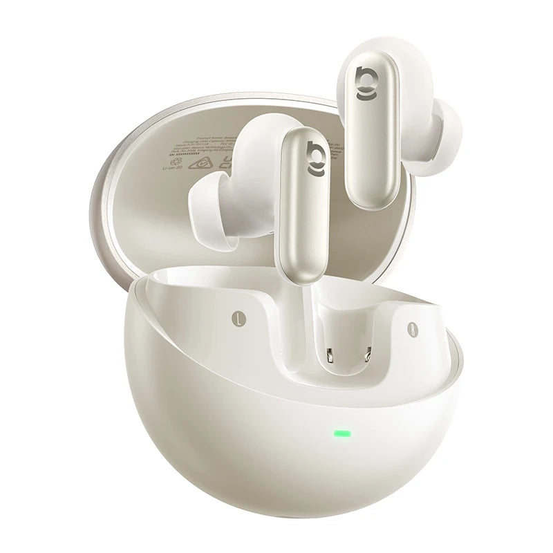 Baseus Inspire XP1 Adaptive Noise Cancelling Earbuds Sound by Bose Dolby Audio Adaptive Tuning Sound 6-Mic Clear Calls Earphones