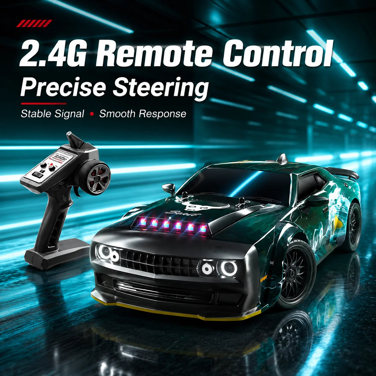 ZNLYRION 70KM/H RC Toy SG216PRO 4WD RC Drift Car 1:16 Scale  2.4G Remote Control Brushless Racing Car With LED Lights for Adults