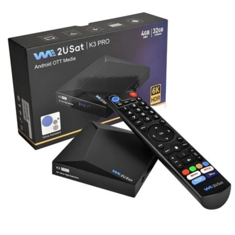 We2USat K3 PRO | Authorized Distributor 30 Day Satisfaction Guarantee | Fast Shipping