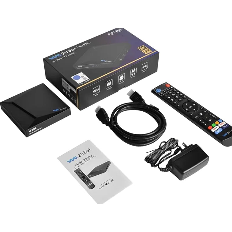 We2USat K3 PRO | Authorized Distributor 30 Day Satisfaction Guarantee | Fast Shipping