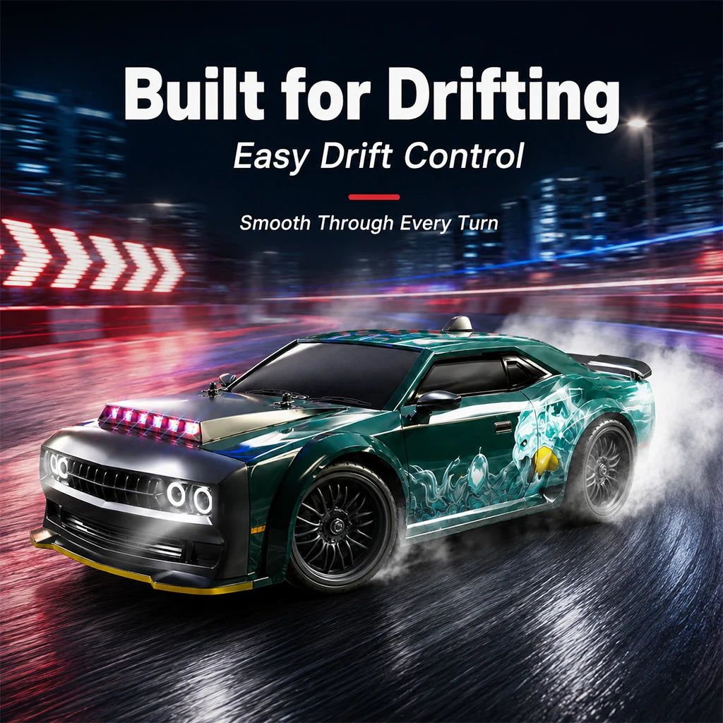 ZNLYRION 70KM/H RC Toy SG216PRO 4WD RC Drift Car 1:16 Scale  2.4G Remote Control Brushless Racing Car With LED Lights for Adults