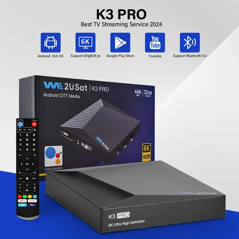 We2USat K3 PRO | Authorized Distributor 30 Day Satisfaction Guarantee | Fast Shipping