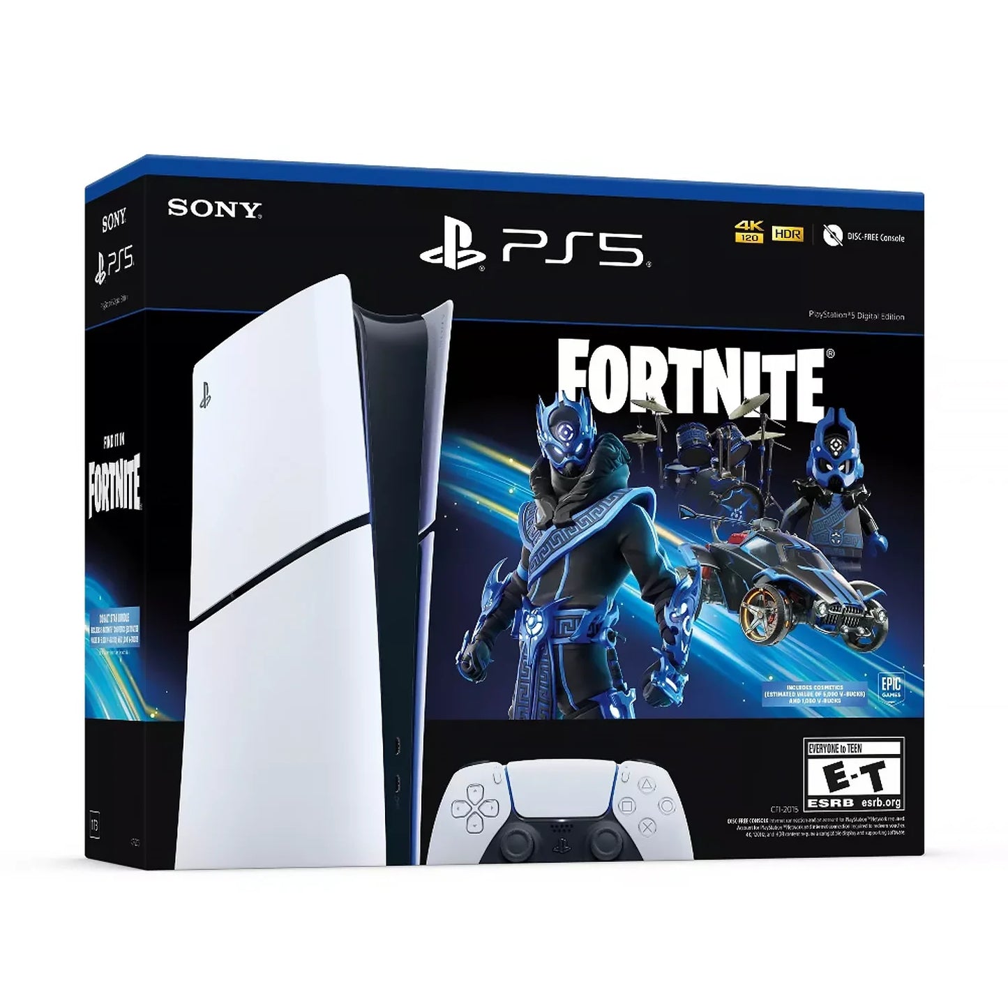 Sony Playstation 5 Slim Console - Fortnite Cobalt Star Digital Edition