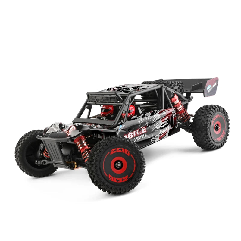 WLtoys 124016 124017 RC Car 75km/h High Speed Remote Control Crawler 2.4G Electric 4WD Off-Road Drift Climbing Racing Vehicle Toys Brushless Motor