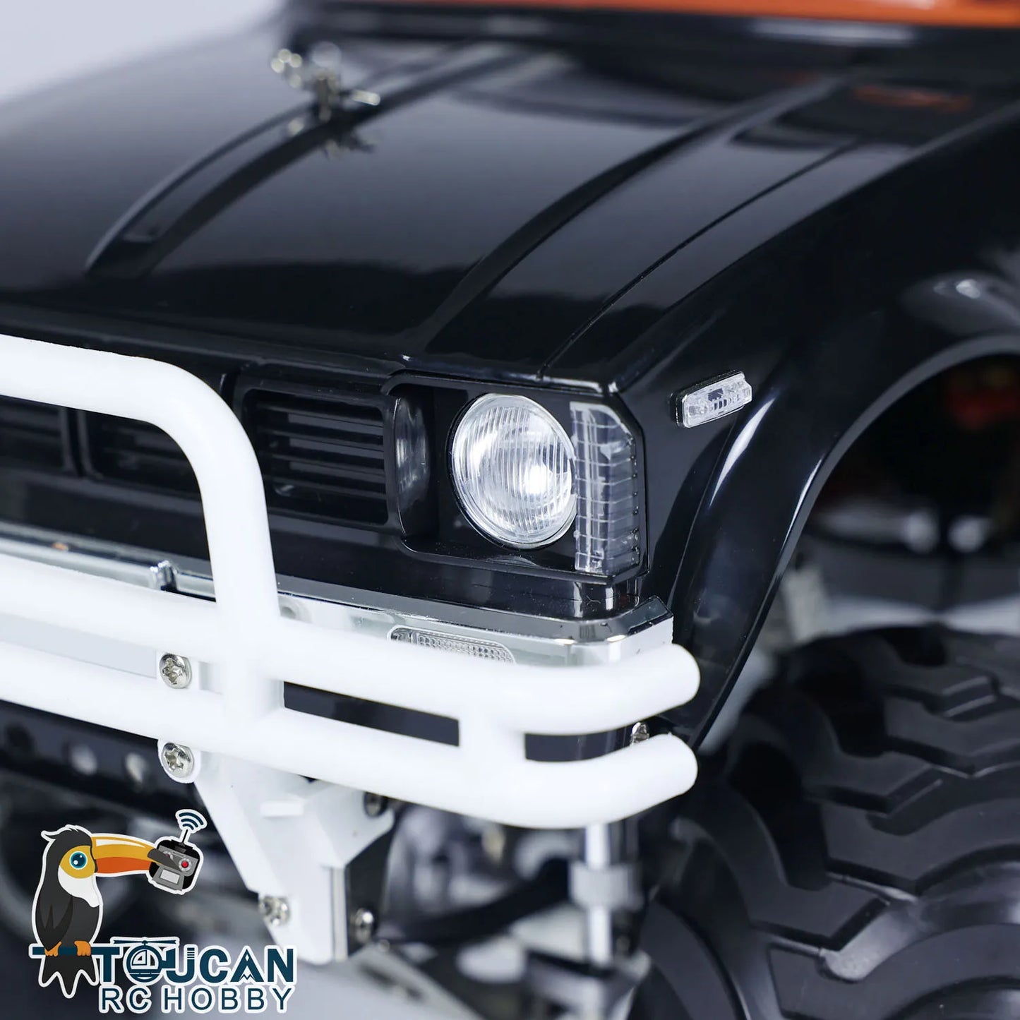 RTR HG 1/10 Off-road Vehicles RC Pickup Model 4*4 Rally Car Series Car Racing Crawler 2.4G Radio System Black