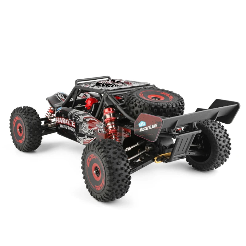 WLtoys 124016 124017 RC Car 75km/h High Speed Remote Control Crawler 2.4G Electric 4WD Off-Road Drift Climbing Racing Vehicle Toys Brushless Motor