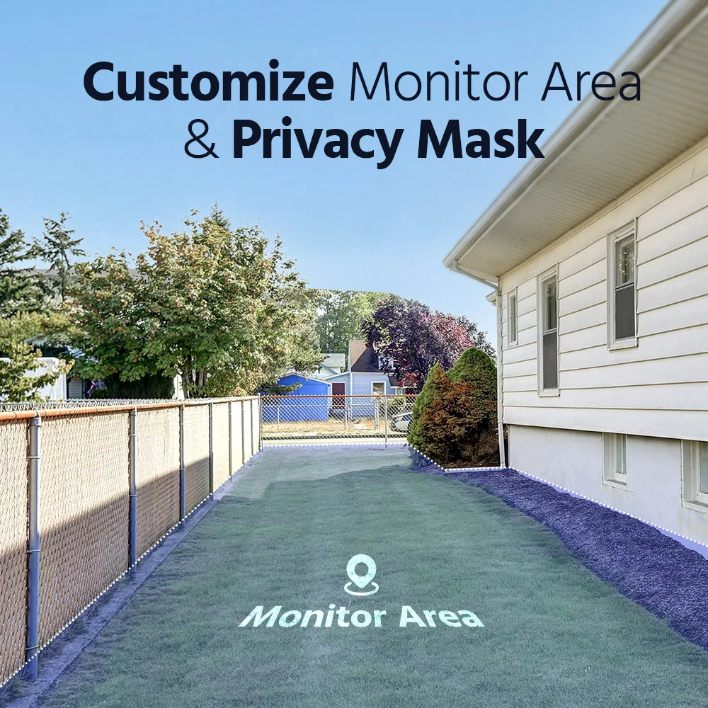 Annke 4MP 4PCS Solar Wireless Security Cameras Video Surveillance Kit Two-way Voice 7″ Monitor Motion Detection Security 4CH NVR