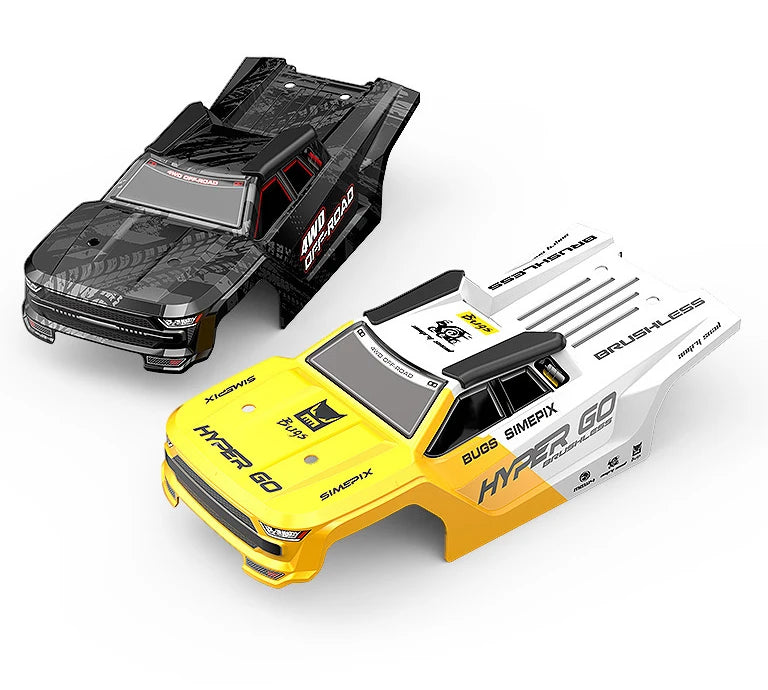 HYPER GO MJX 14207 14208 1/14 RC Car 41-53km/h Brushless 2.4G Remote Control 4WD Off-road High Speed RC Car Truck Hobby Toy