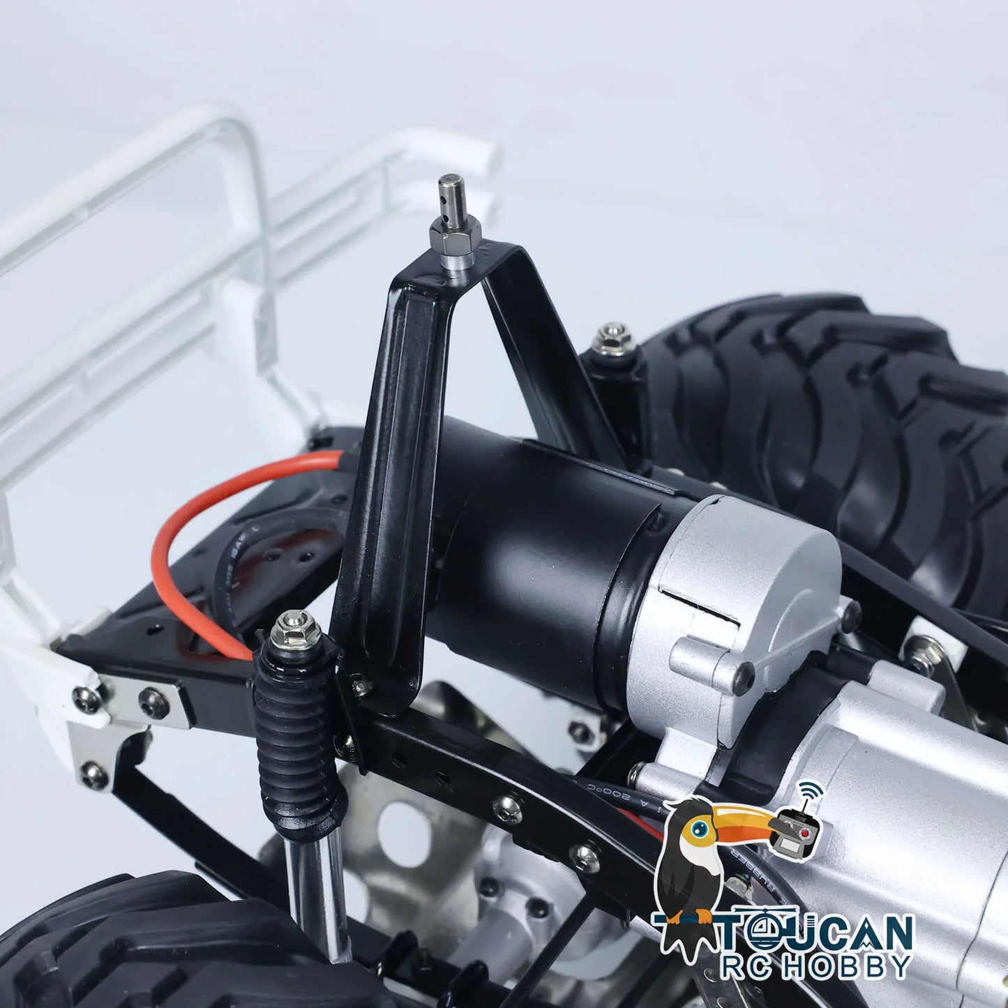 RTR HG 1/10 Off-road Vehicles RC Pickup Model 4*4 Rally Car Series Car Racing Crawler 2.4G Radio System Black