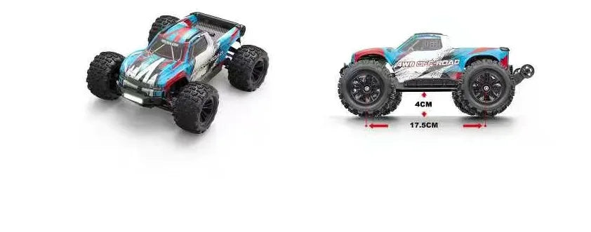 Hyper Go MJX1/16  16212 16213 16218 RC Car Brushless 4Wd Off Road High Speed Racing Climbing Remote Control For Adult Hobbyists