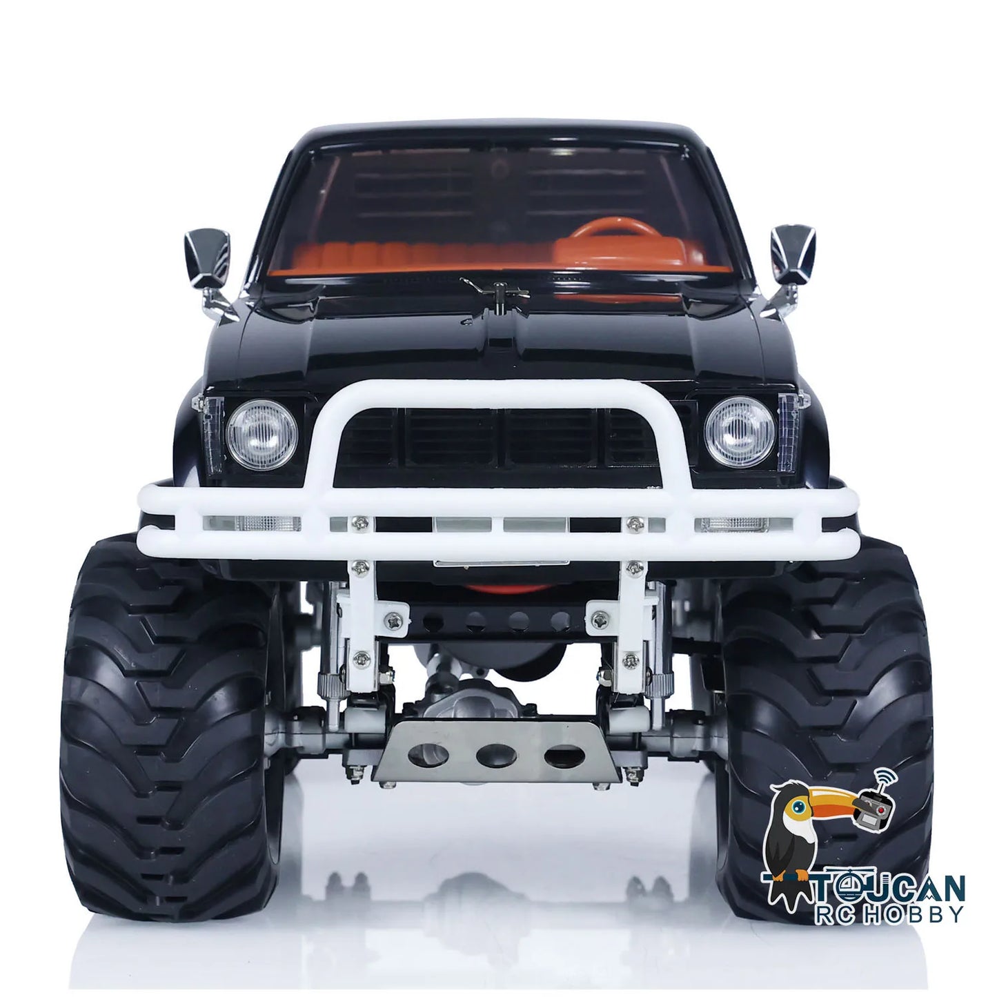 RTR HG 1/10 Off-road Vehicles RC Pickup Model 4*4 Rally Car Series Car Racing Crawler 2.4G Radio System Black