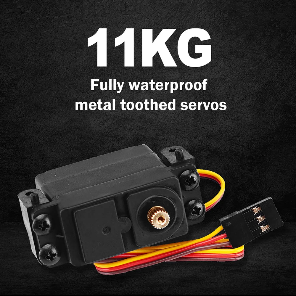 JIUSI PT14R V3 1/14 RC Racing Car 3S Battery 4WD 80km/h Brushless Motor 2.4G Remote Control 35C High Speed Off-road RC Truck