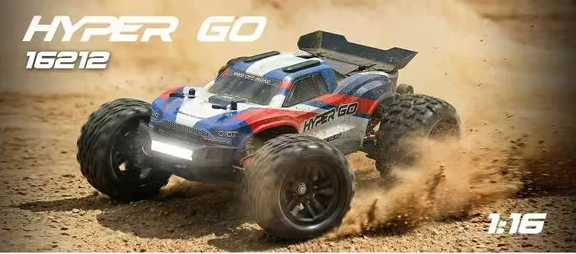 Hyper Go MJX1/16  16212 16213 16218 RC Car Brushless 4Wd Off Road High Speed Racing Climbing Remote Control For Adult Hobbyists