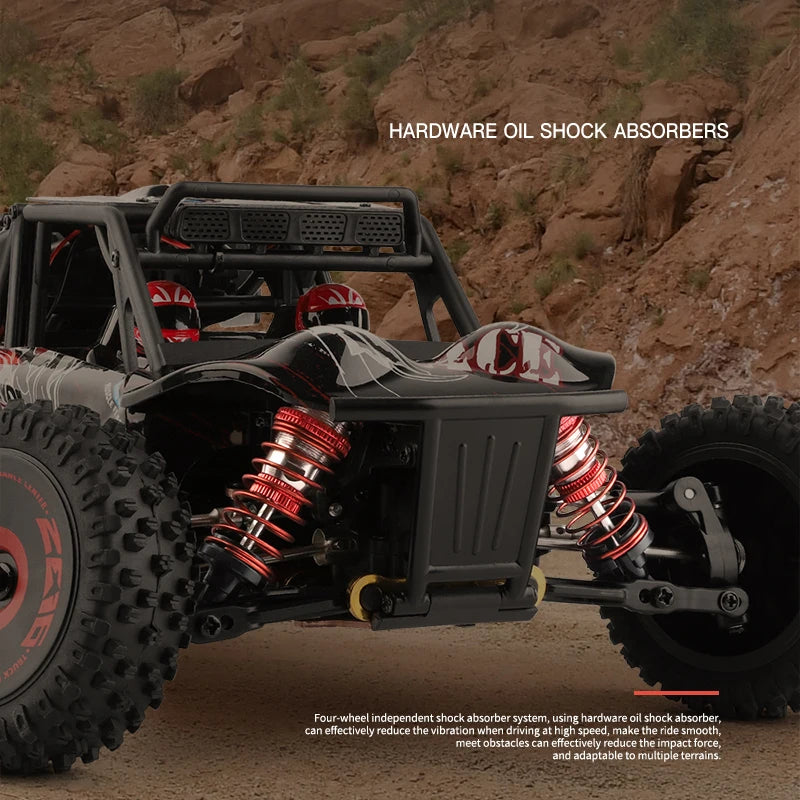 WLtoys 124016 124017 RC Car 75km/h High Speed Remote Control Crawler 2.4G Electric 4WD Off-Road Drift Climbing Racing Vehicle Toys Brushless Motor