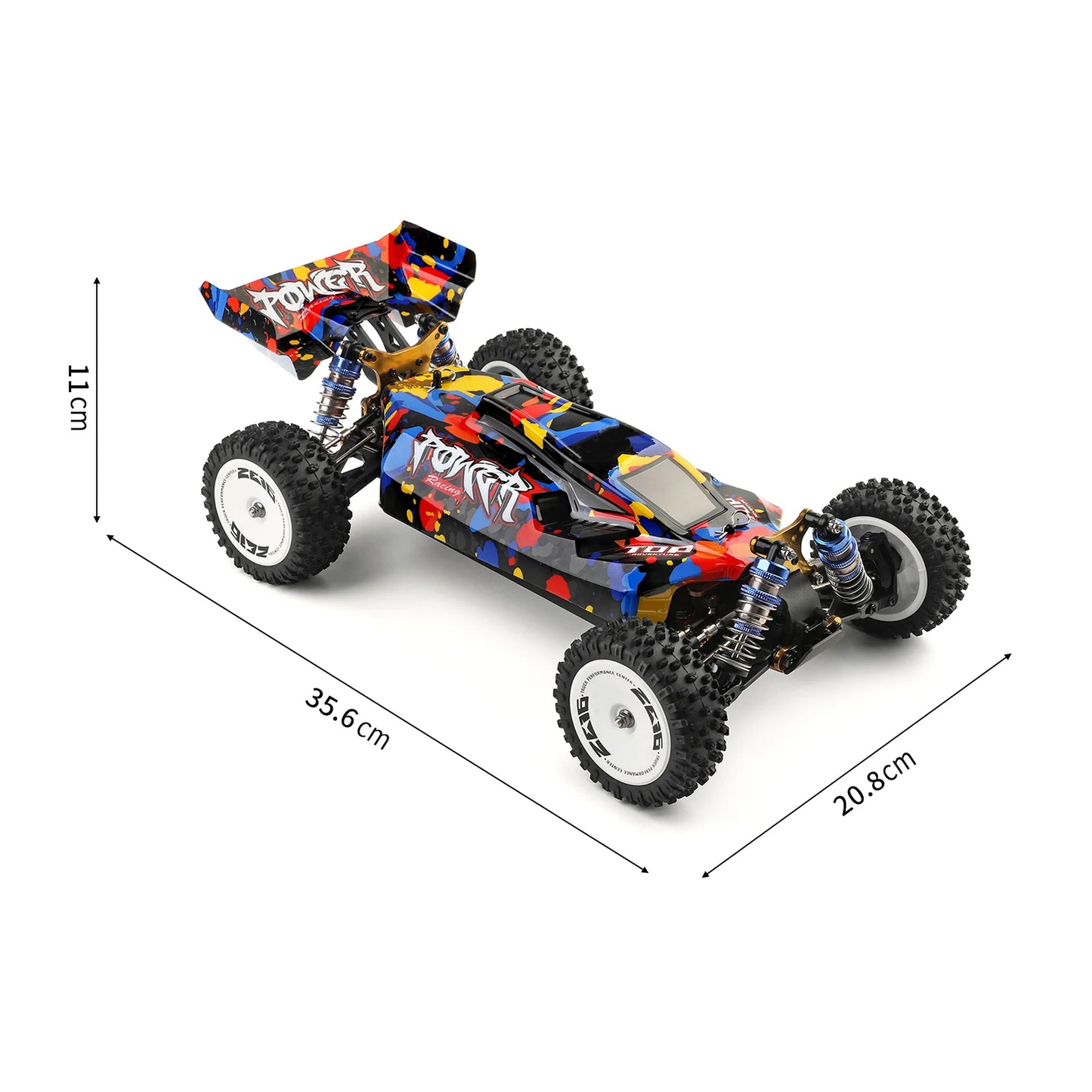 WLtoys XKS 124007 Remote Control Car 1/12 2.4GHz 75KM/H High Speed Off Road Trucks Brushless Motor Metal Chassis 4WD Vehicle Rac