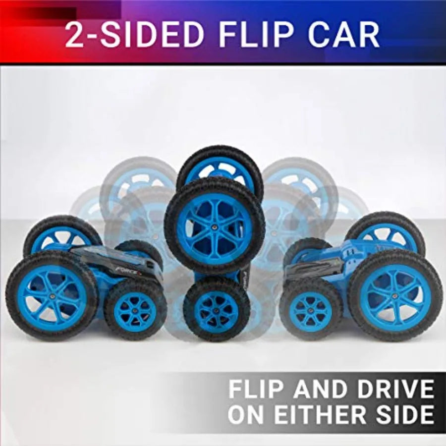 LED Remote Control Car for - Double Sided Driving Fast RC Cars 360 Flips, Outdoor 4WD Off Road Stunt RC Car, All Terrain Tires,