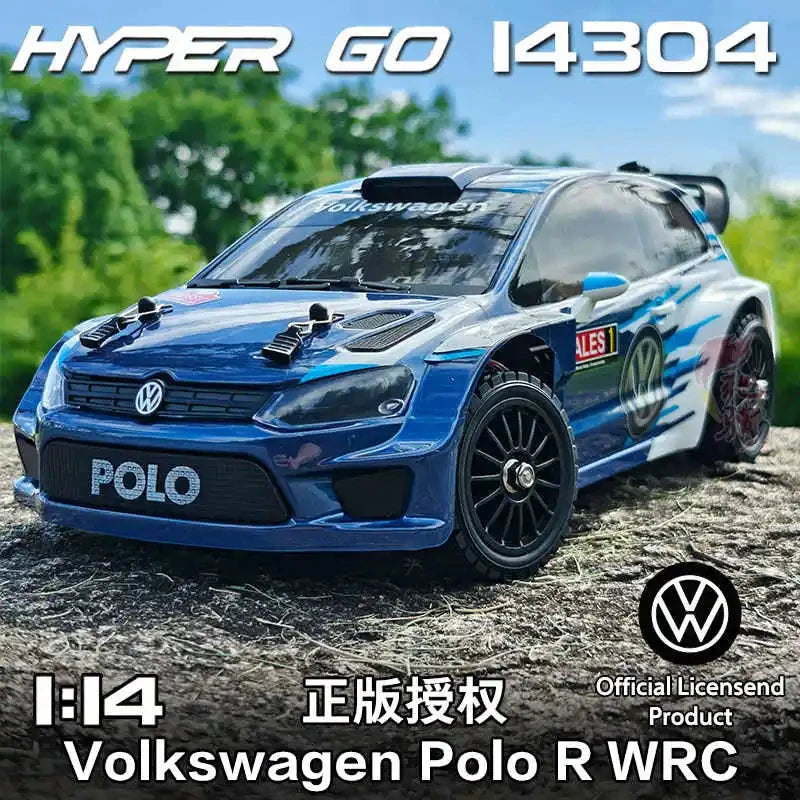 HYPER GO RC MJX 14304 14303 14302 High Speed Drift Car  With Gyroscope - Electric Toy for Kids Volkswagen Racing Gift