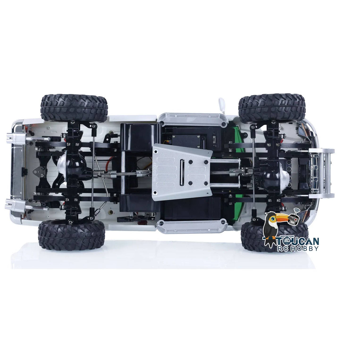 US Stock HG P410 1/10 4x4 RC Pickup Rally Car Racing Crawler 2.4G Radio Motor ESC Black Edition Toy Vehicle TH16938