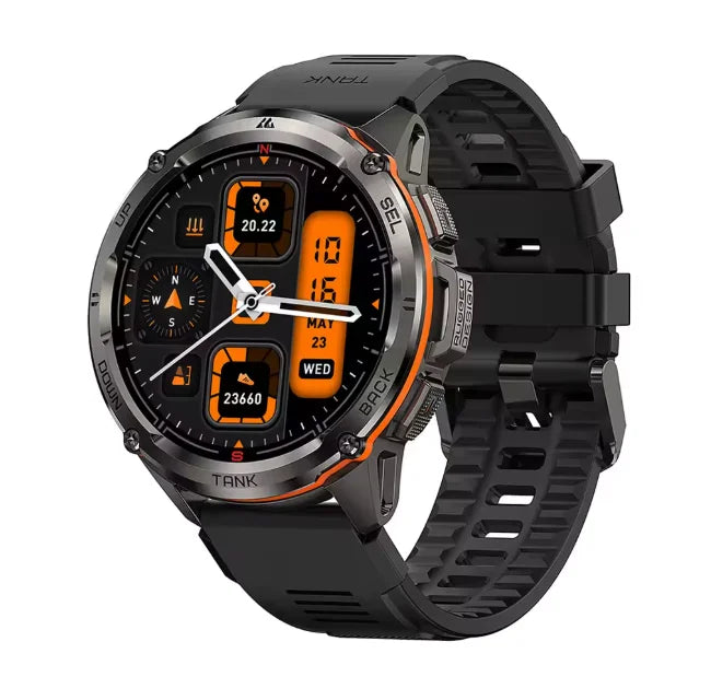 2025 Original KOSPET TANK T3 Ultra GPS Smart Watch for Men Rugged Smartwatch 470mAh Fitness AMOLED Bluetooth Electronic Watches