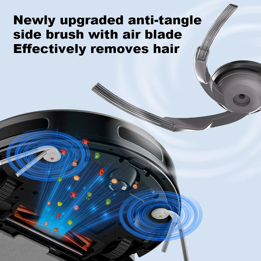 2026 Upgrade Liectroux T9 Robot Vacuum Cleaner Mop, LDS Navigation, 6500Pa, Multi-Floor Mapping, Carpet Boost, Anti-Tangle Brush