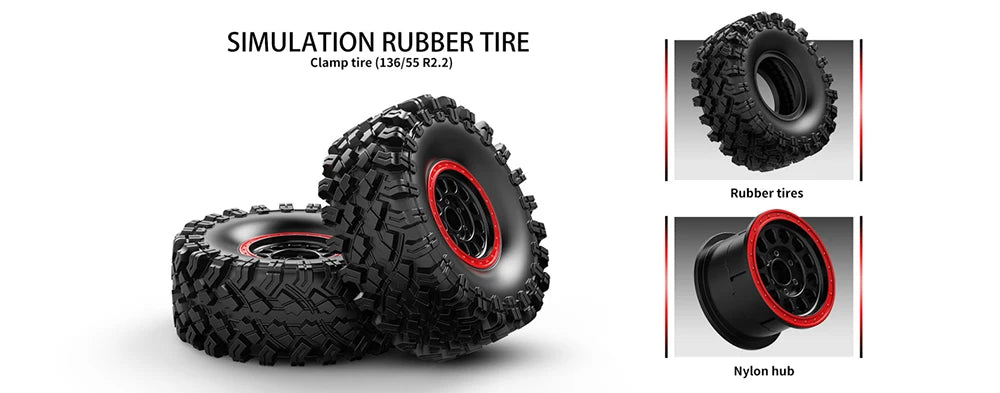 MJX HYPER GO H8P 1/8 Scale RC Car 3S Brushless RTR 4WD Off-Road Climbing Vehicle Simulation Remote Control Toys ﻿as Gift