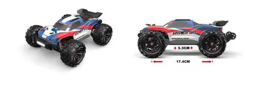 Hyper Go MJX1/16  16212 16213 16218 RC Car Brushless 4Wd Off Road High Speed Racing Climbing Remote Control For Adult Hobbyists