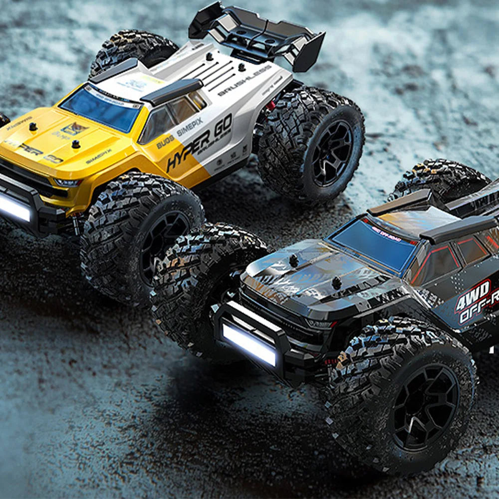 MJX Hyper Go 14207 1/14 Brushless RC Car RTR Dual Car Shells 4WD Off-Road Vehicle Professional Proportional Control RC Car