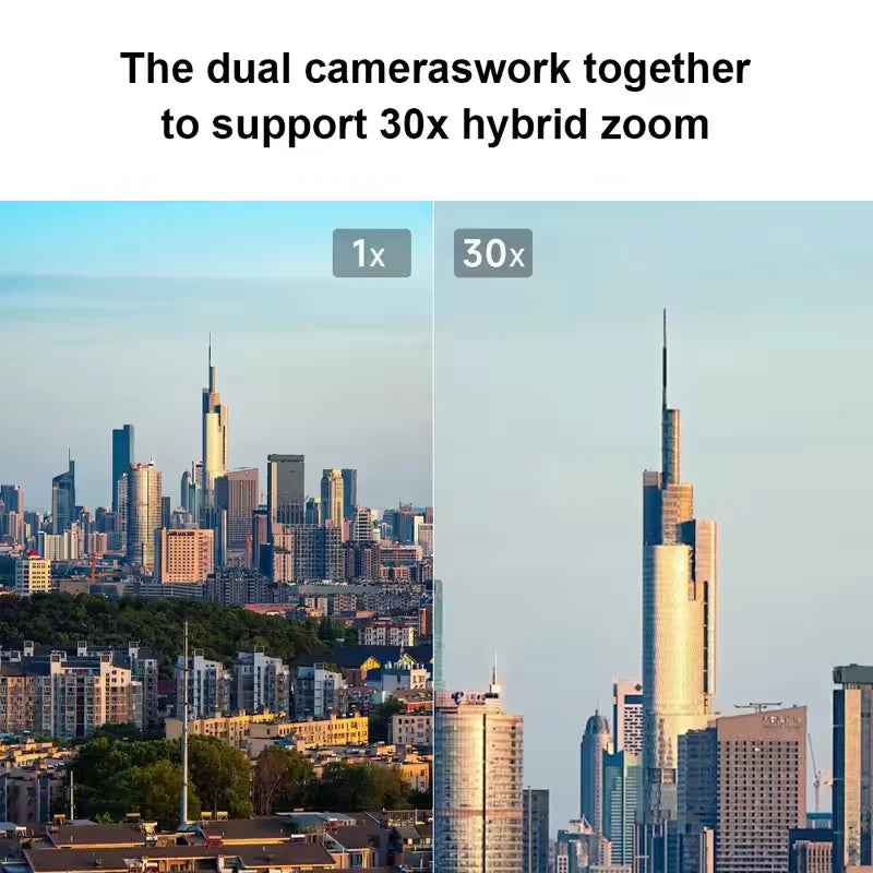FIMI X8 Tele Max 4K Professional Drone Wide-Angle Tele Camera 30x Hybrid Zoom 3-axis Gimbal AI Super Night Video RC Quadcopter