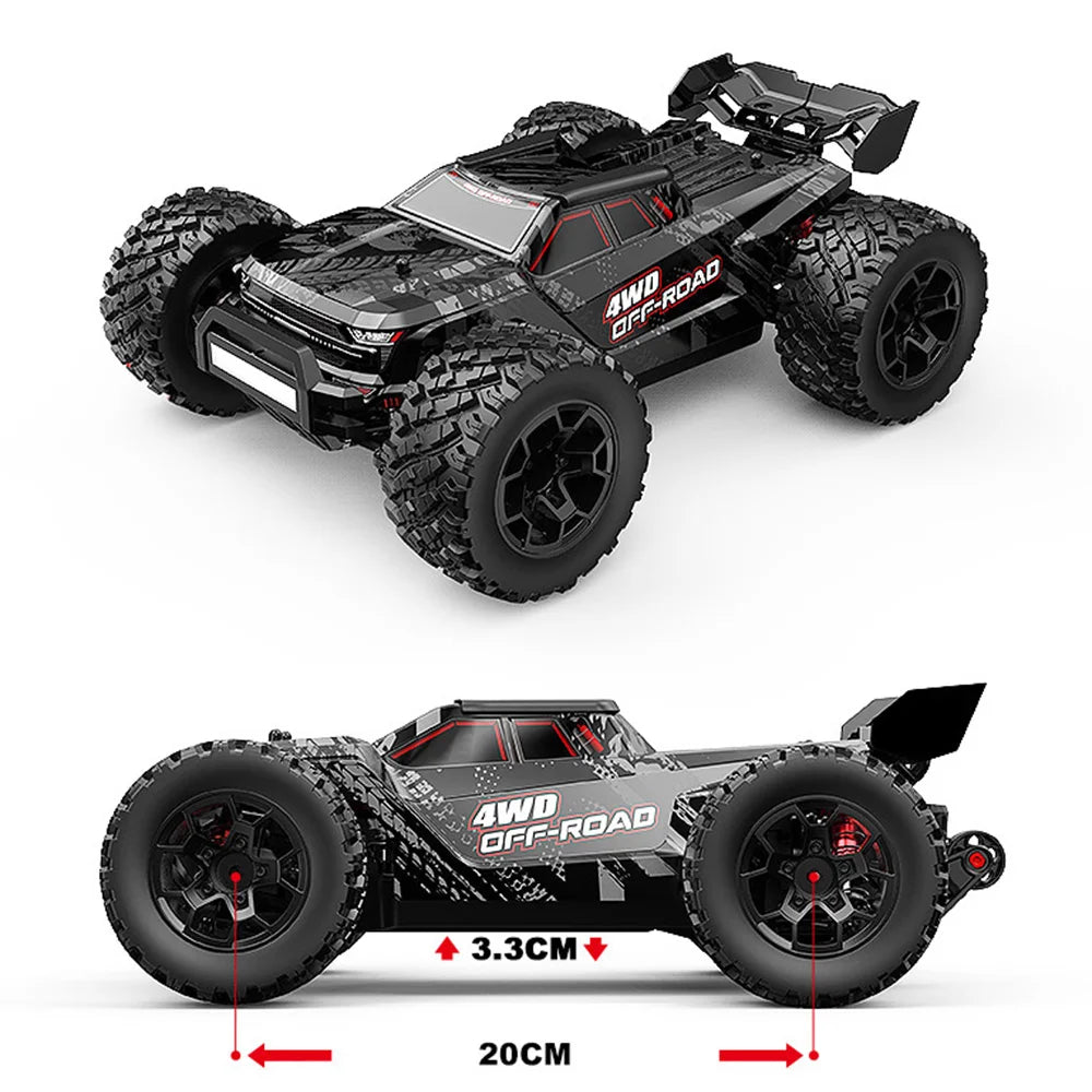 MJX Hyper Go 14207 1/14 Brushless RC Car RTR Dual Car Shells 4WD Off-Road Vehicle Professional Proportional Control RC Car