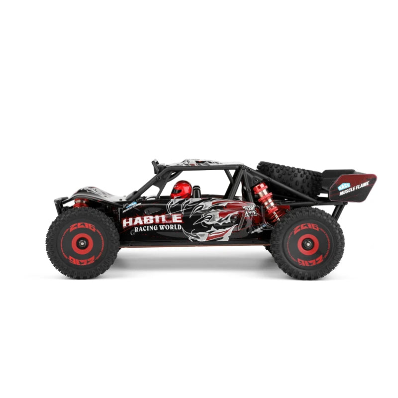 WLtoys 124016 124017 RC Car 75km/h High Speed Remote Control Crawler 2.4G Electric 4WD Off-Road Drift Climbing Racing Vehicle Toys Brushless Motor