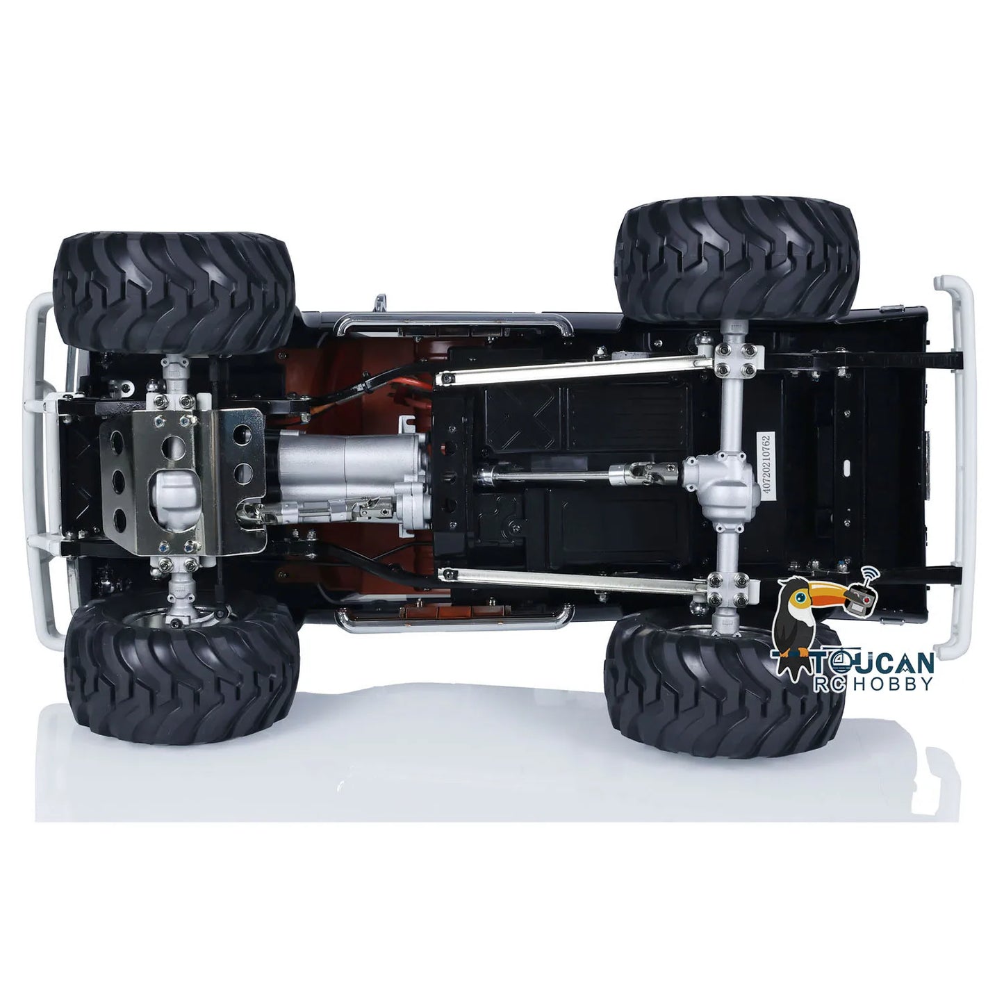 RTR HG 1/10 Off-road Vehicles RC Pickup Model 4*4 Rally Car Series Car Racing Crawler 2.4G Radio System Black