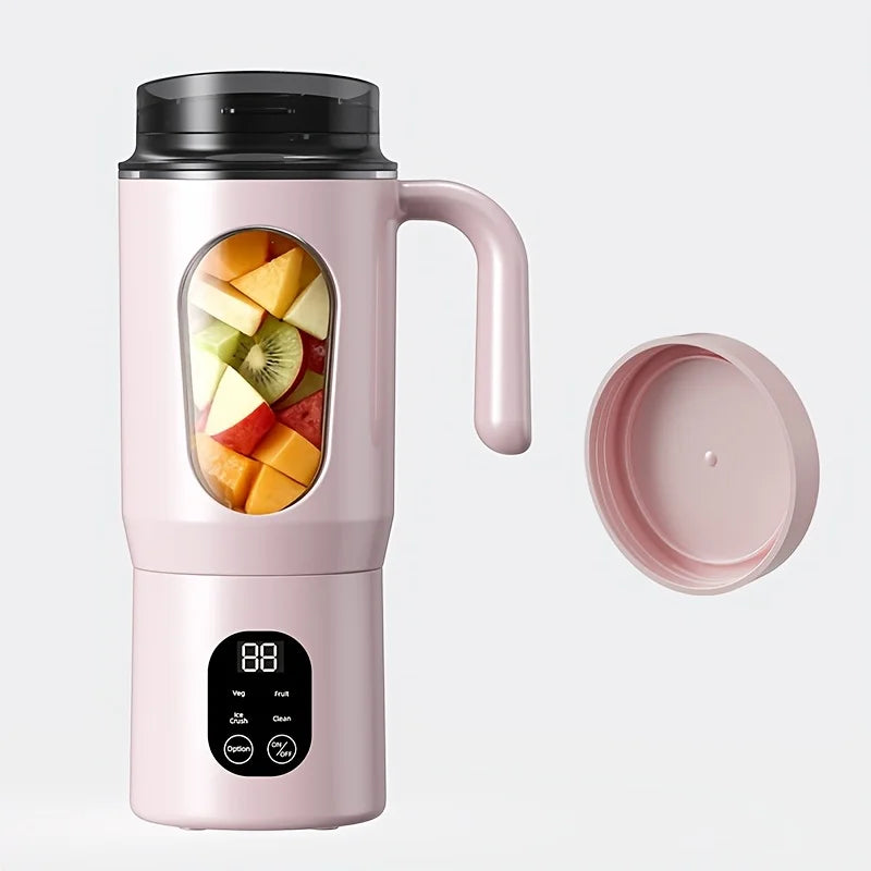Local Stock New Portable Juice Maker Blender for Shakes Smoothie 580ML Durable Juicer 8 Blades 2 in 1 Blender Bottle Extractor