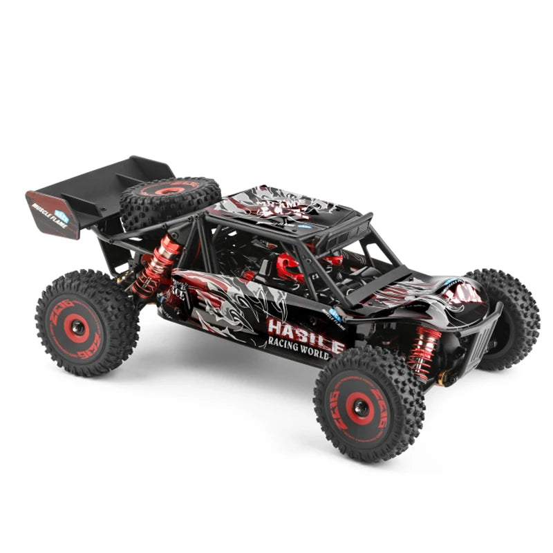 WLtoys 124016 124017 RC Car 75km/h High Speed Remote Control Crawler 2.4G Electric 4WD Off-Road Drift Climbing Racing Vehicle Toys Brushless Motor